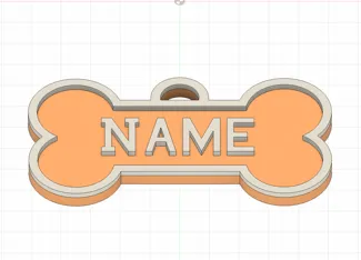 Pet Keychain Multicolor No AMS necessary 