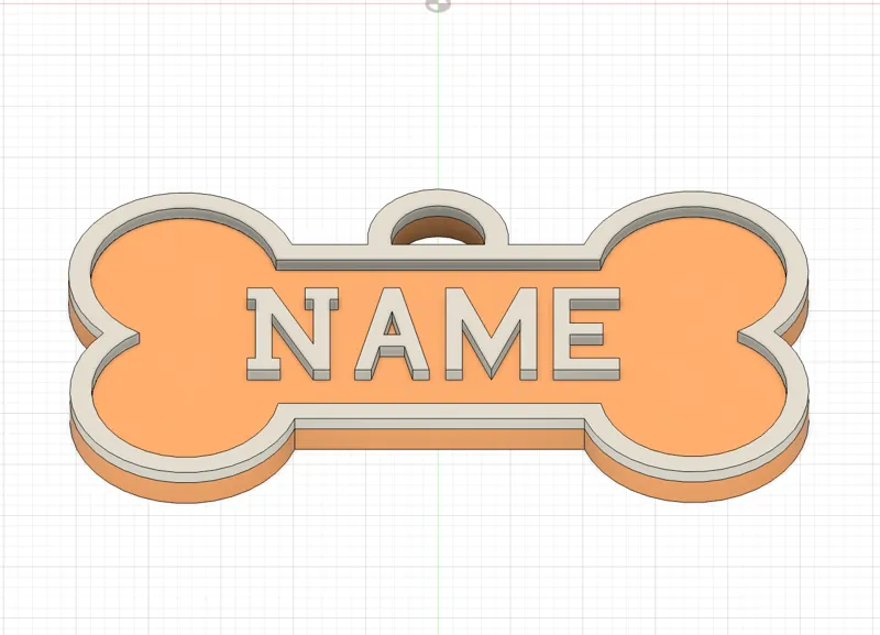 Pet Keychain Multicolor No AMS necessary 