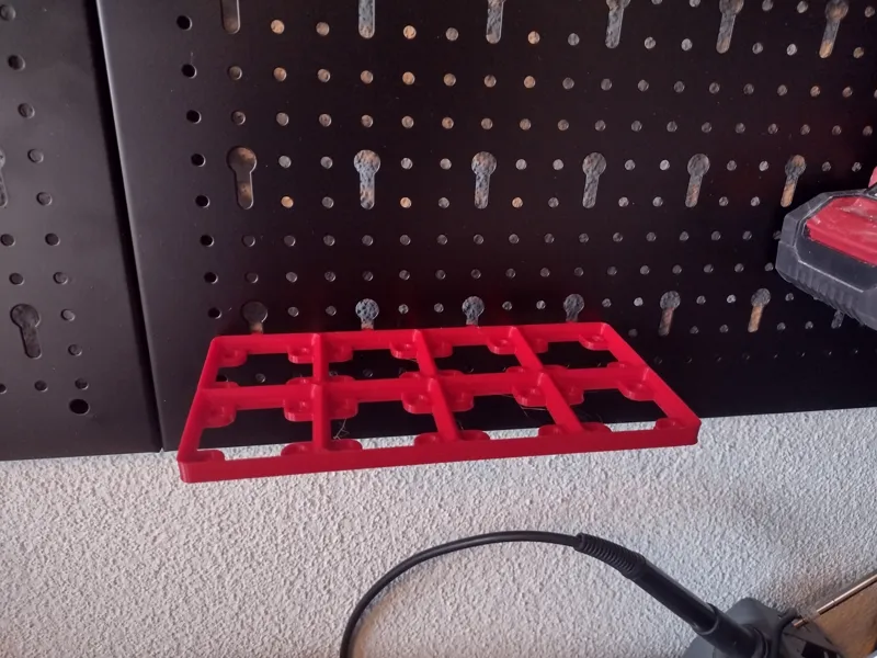 Gridfinity TecTake Pegboard Baseplate