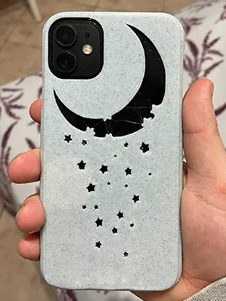 PLA Iphone 11 case Moon