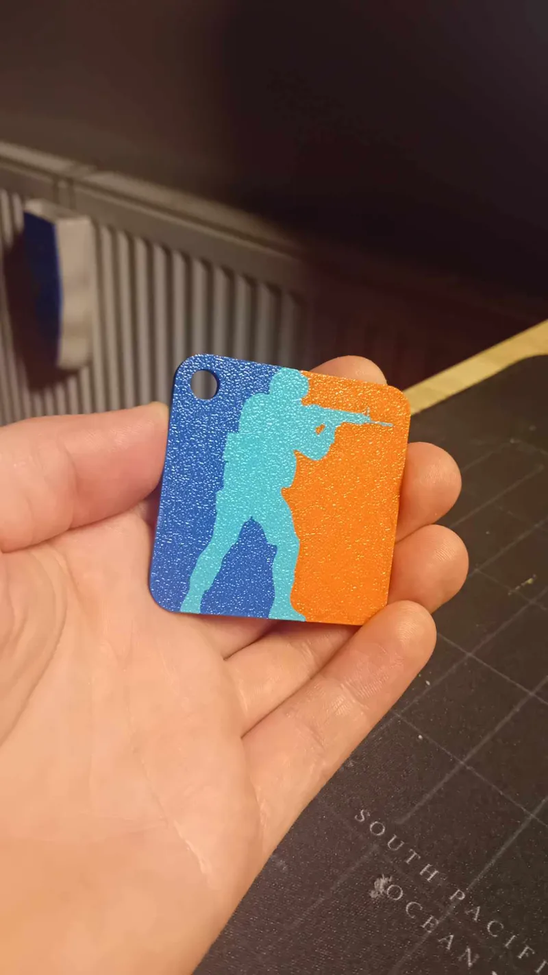 Counter Strike 2 keychain