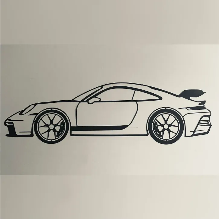 Porsche 911 gt3 rs wall art