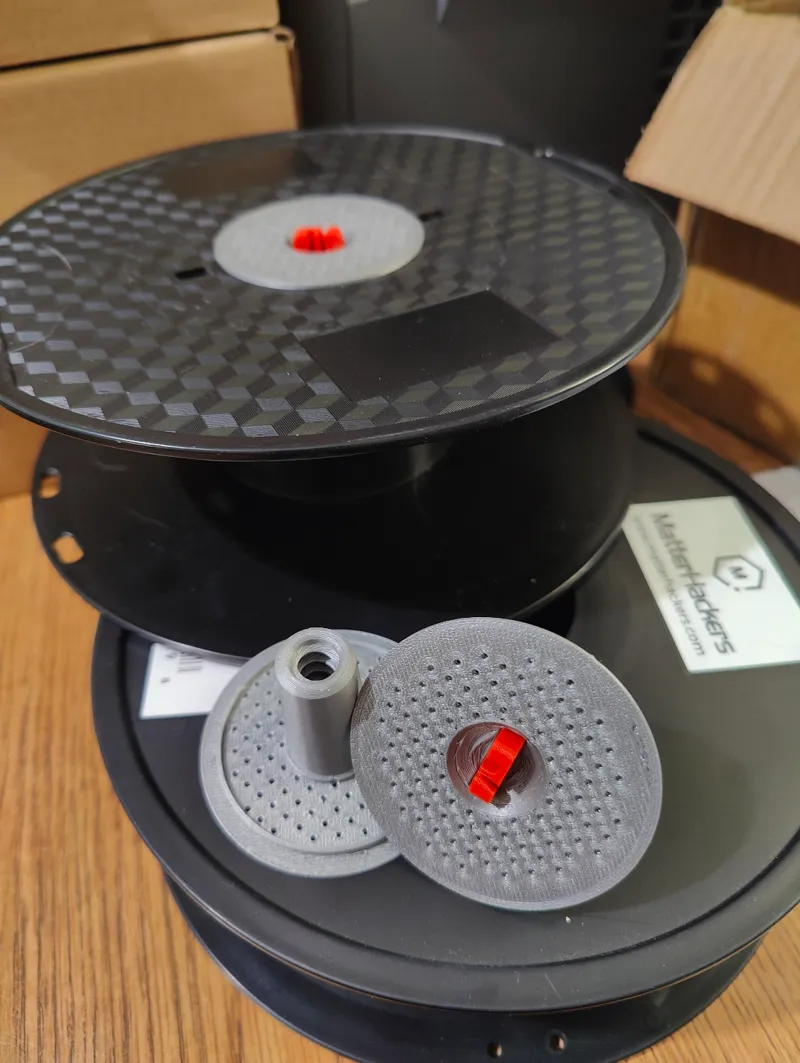 Spool Accessory, Desiccant Packs & Filament Clip