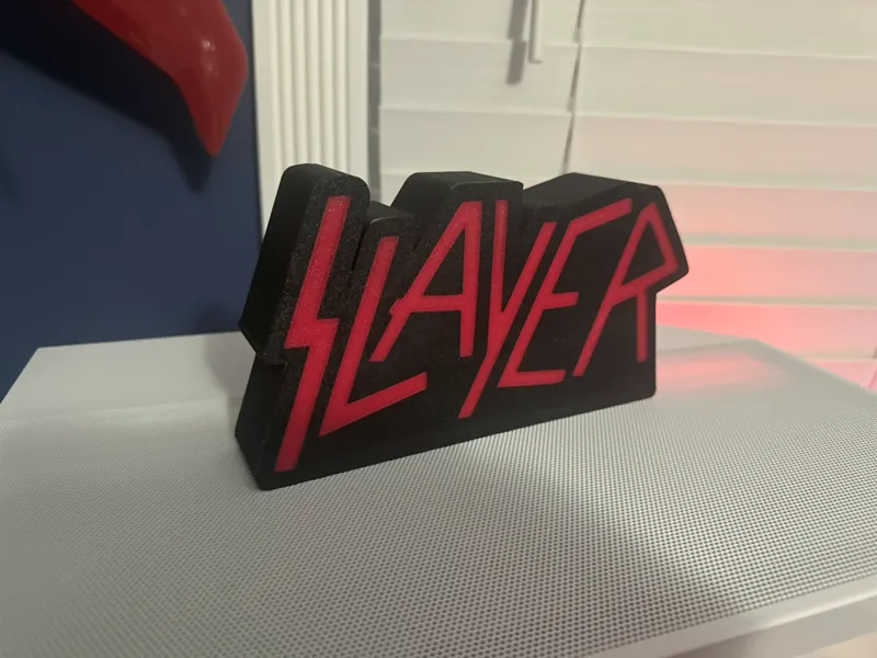 Slayer Lighted Logo