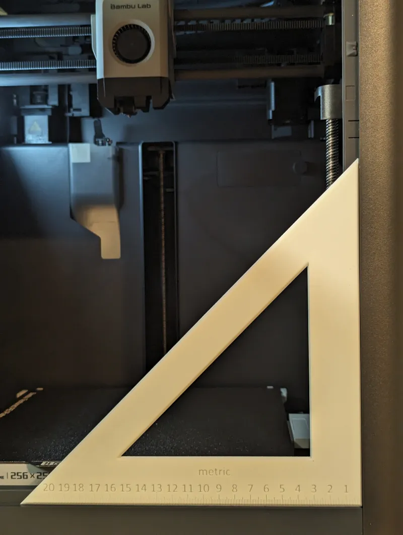 Metric Square 45°  20cm
