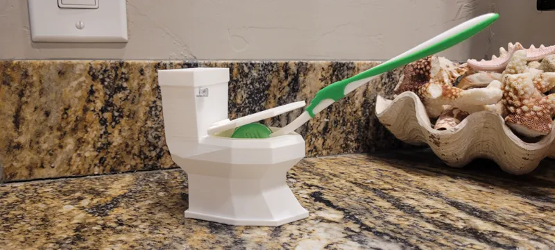 Toilet ToothBrush Holder