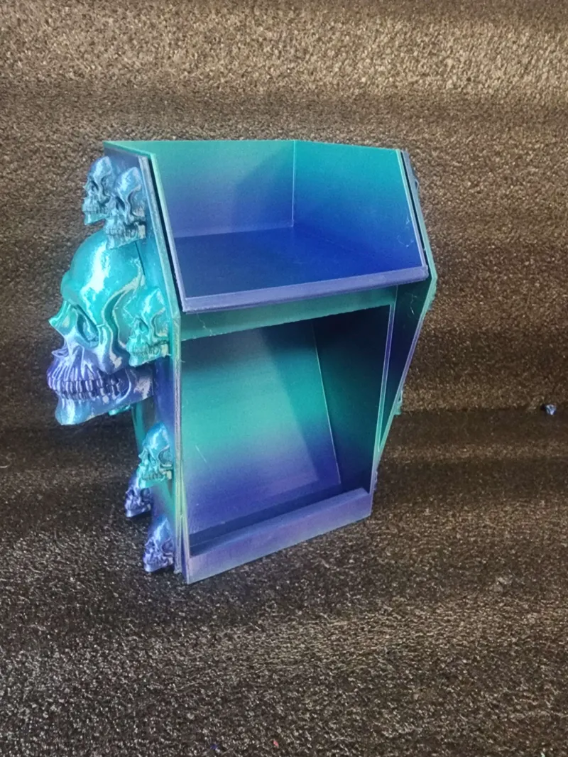 coffin pamphlet display