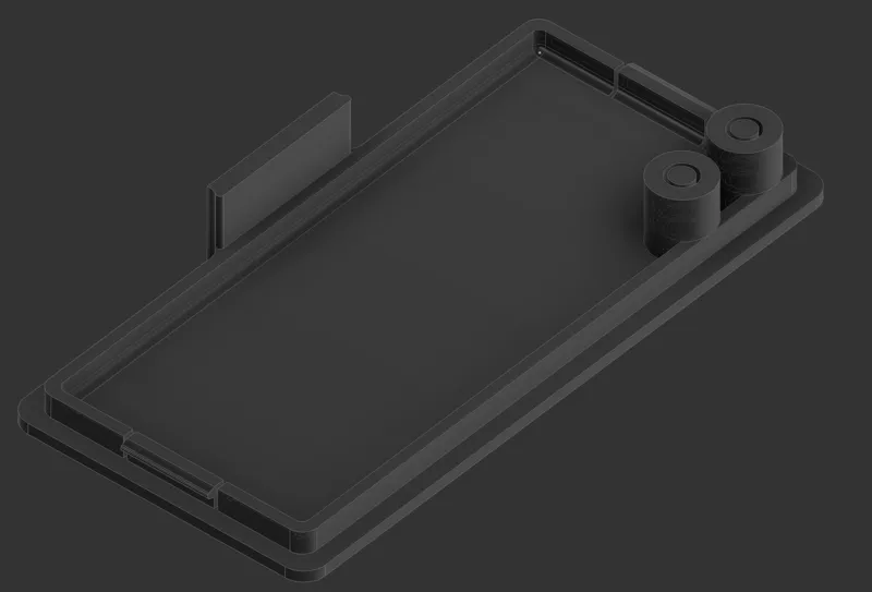 Smart Plant Bottom Enclosure With Improved Buttons