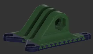 Multimaterial ImpulseRC Apex 5'' GoPro Mount