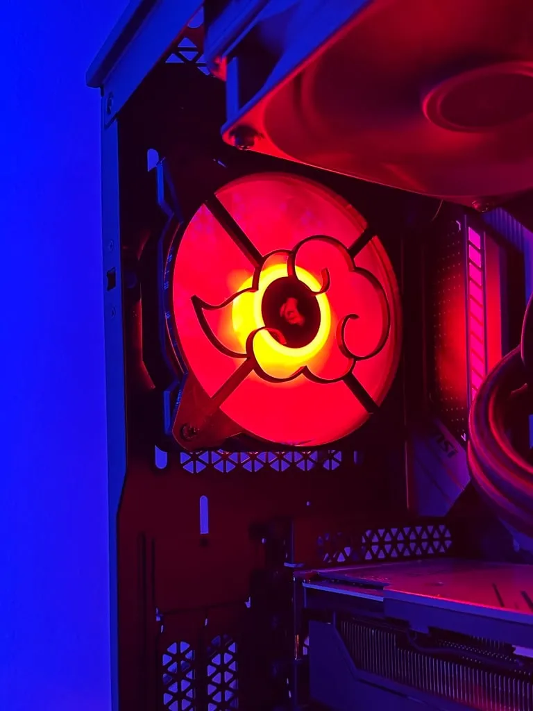 Akatsuki PC fan grill