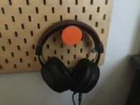 Support casque audio pour panneau Skadis — photo 1