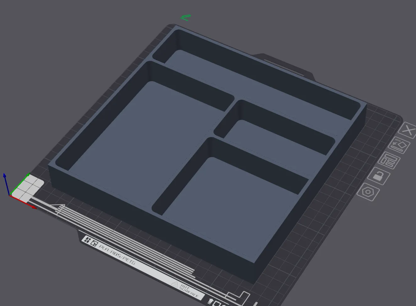 Simple Resizable Drawer Organizer by Alan.Y MakerWorld: Download Free ...