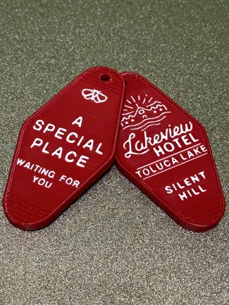 Lakeview Hotel keychain - Silent Hill 2