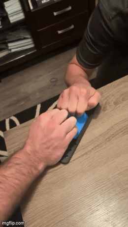 Finger/hand wrestling board game