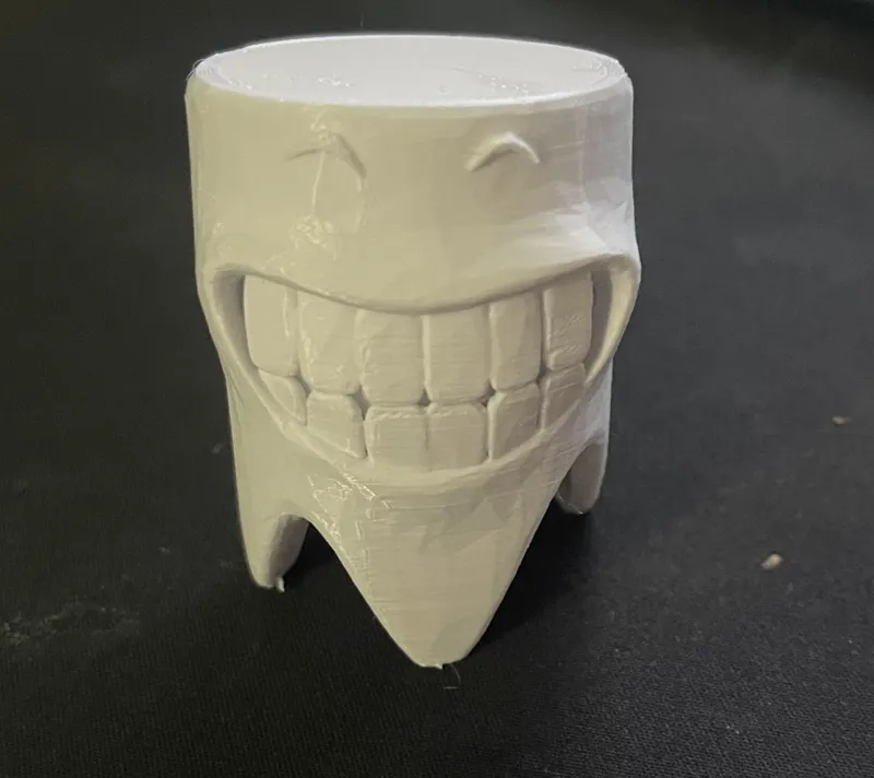 Smiling tooth Christmas Tree Topper