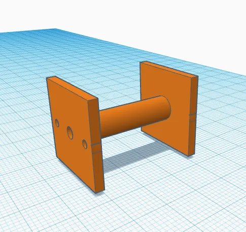 Electromagnet spool holder