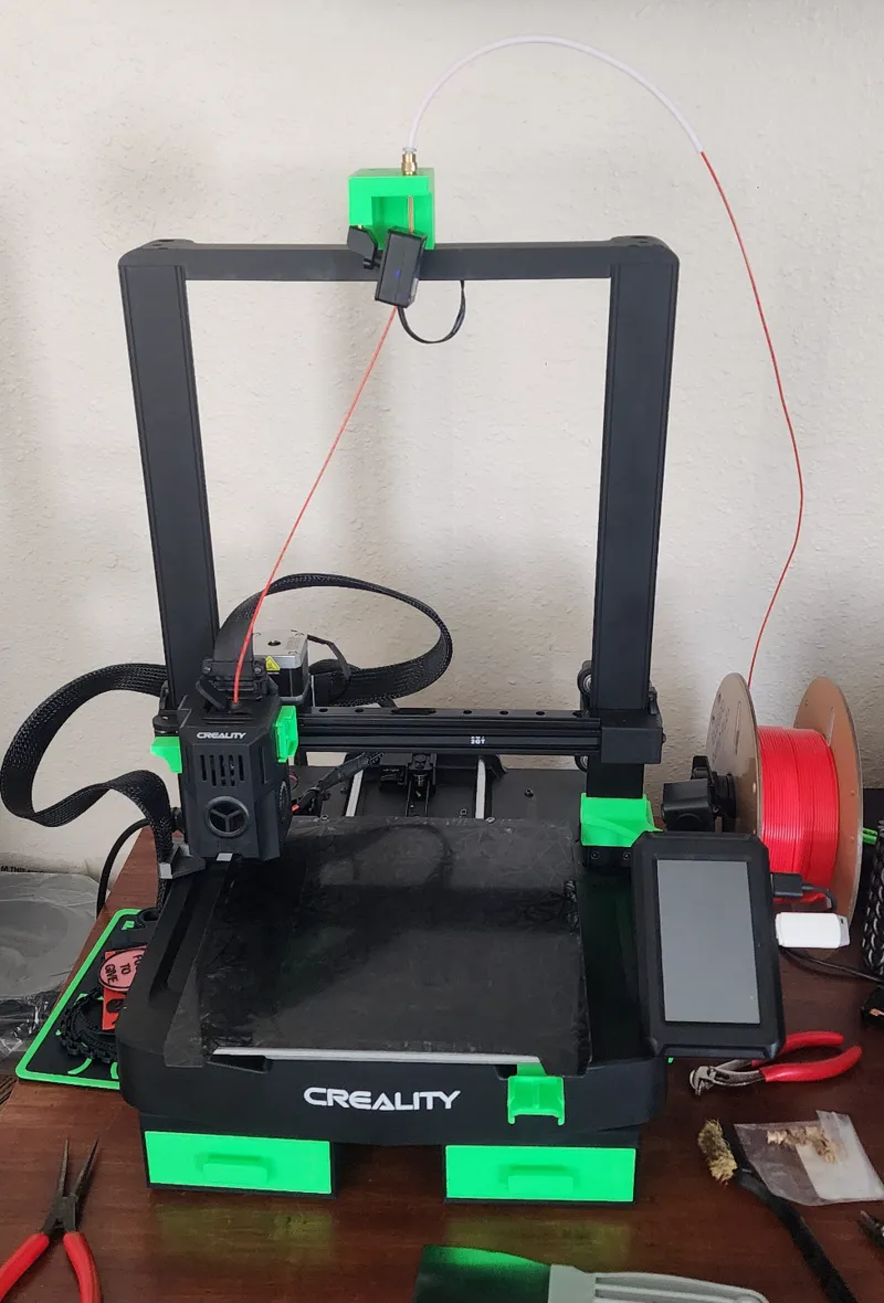Ender 3 V3 SE/KE Fillament mount & runout mount