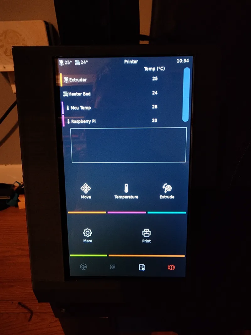 7 Inch Klipper Display Vertical Stand