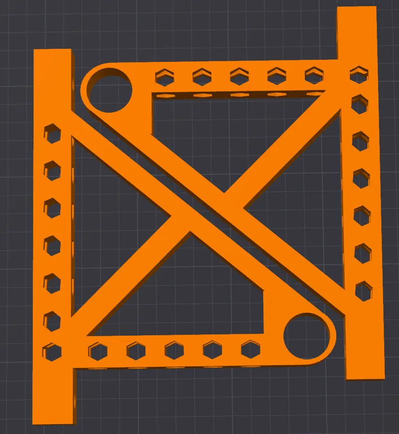 Filament wall mount