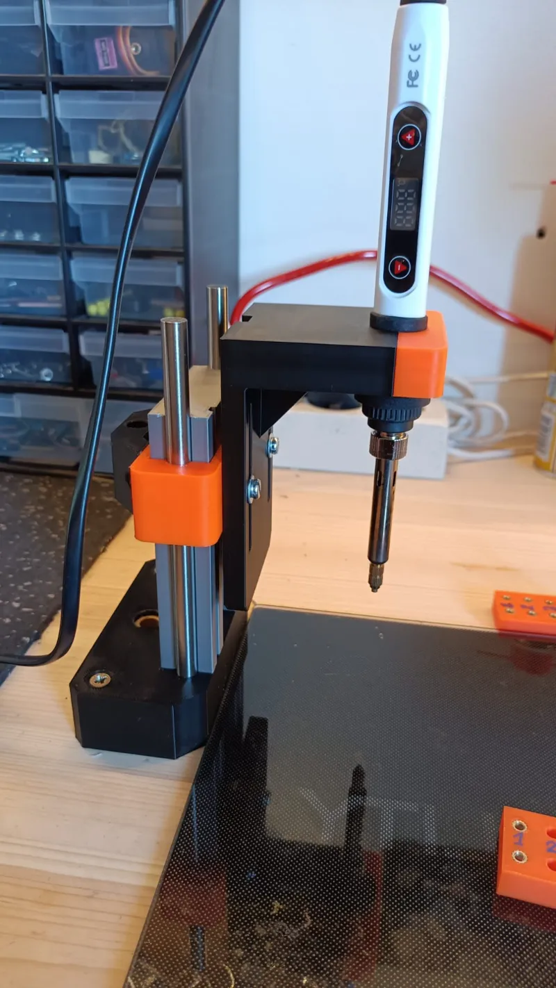 Heat Set Insert Press