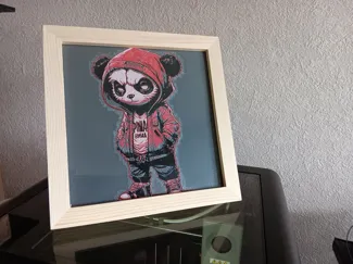 Panda Design Hueforge