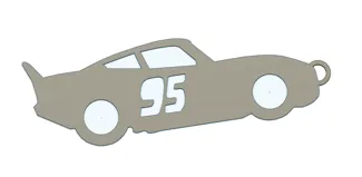 Lightning McQueen - Key Chain