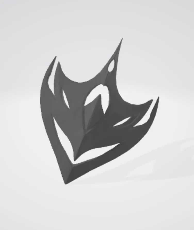 原神公子面具Gongzi mask for Genshin Impact 