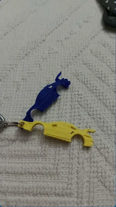 Porsche GT3 RS Keychain