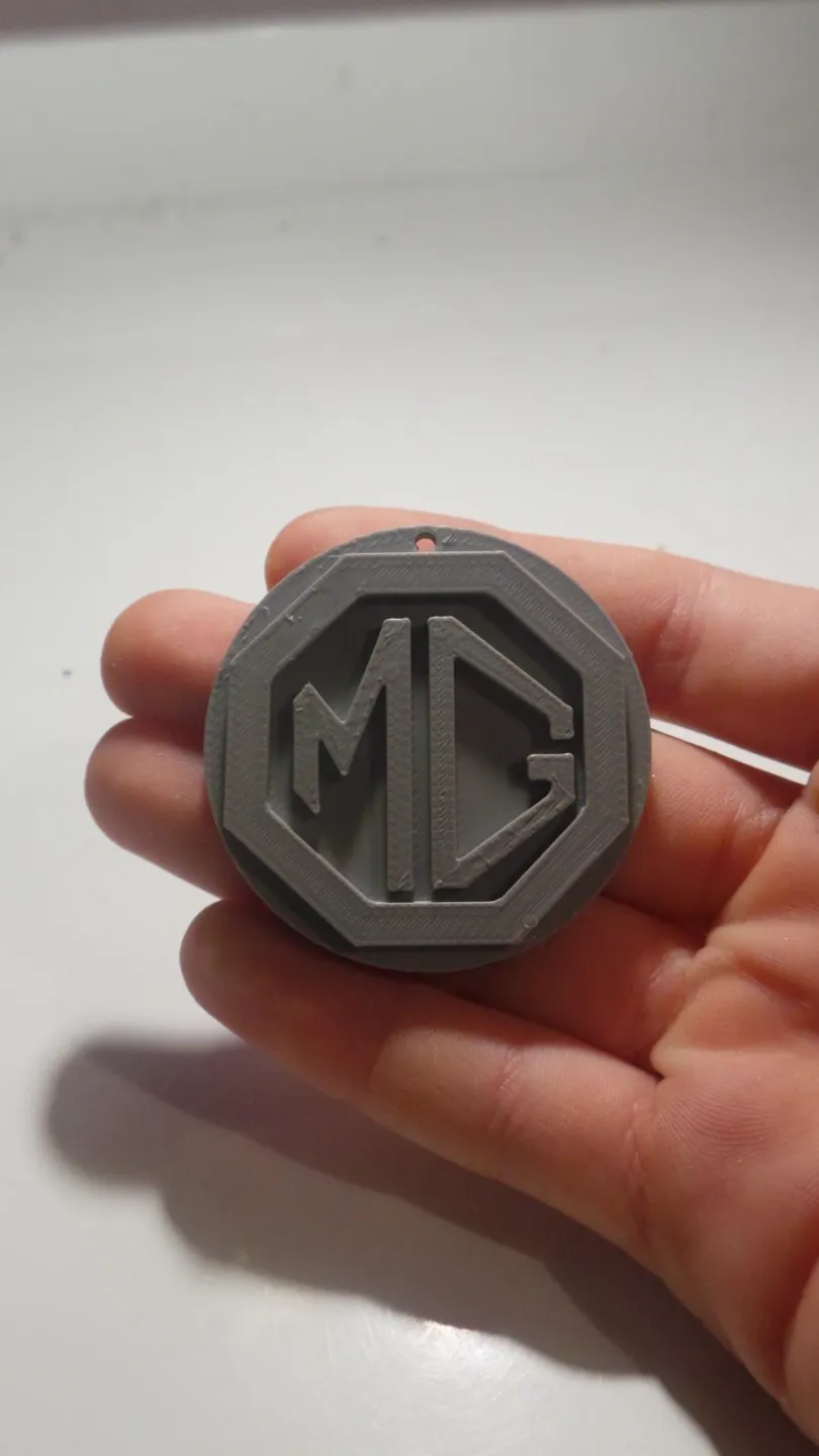 MG car logo - Free 3D Print Model - MakerWorld