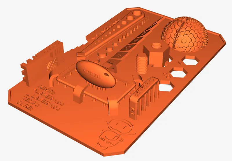 3Dwork SLA/Resin Calibration Test