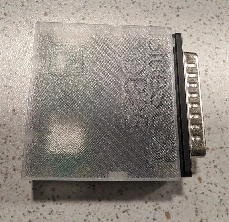 BlueSCSI v2 DB25 Stock Case