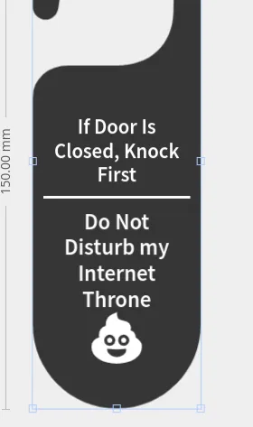 Internet Throne Sign