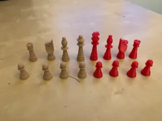 Pièces d'échec, Chess pieces