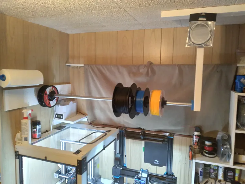 Overhead Spool Holder