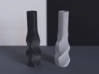 Vase torsadé — photo 1