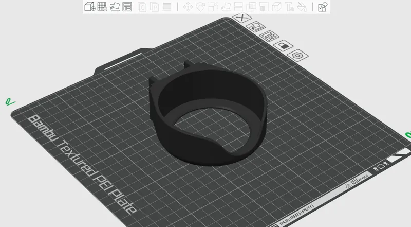 Ikea Skadis 1kg Resin Bottle Holder (Anycubic)