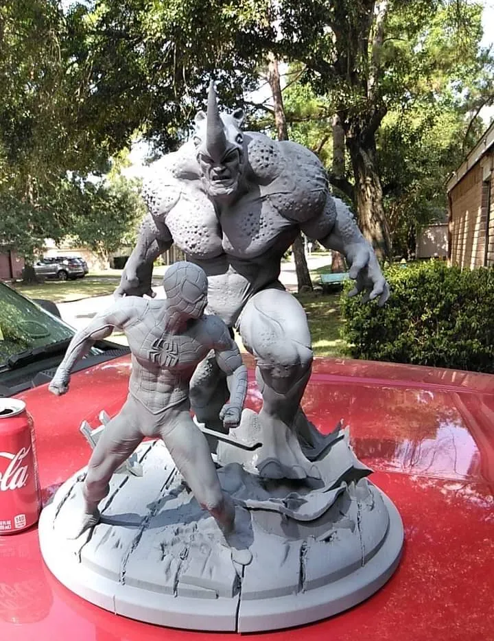 Fragmintz RHINO VS SPIDERMAN