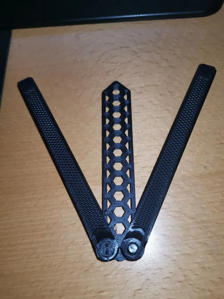 Hexagon blade for Balisong Trainer (N.N. Hardware)
