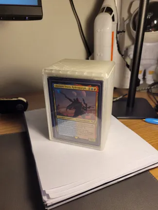 Double Sleeve Commander Top Loader Deck Box MTG