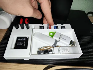 Sdcard/USB holder