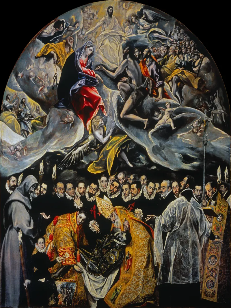 the burial of the count of orgaz, el greco