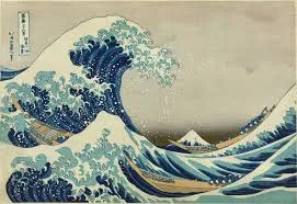 the great wave off kanagaza, katsushika hokusai