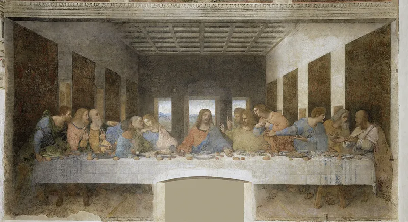 the last supper, leonardo da vinci