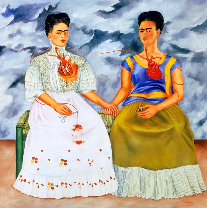 the two fridas, frida kahlo