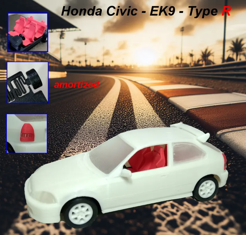 HONDA CIVIC (EK9) Type R   -AMORTIZED