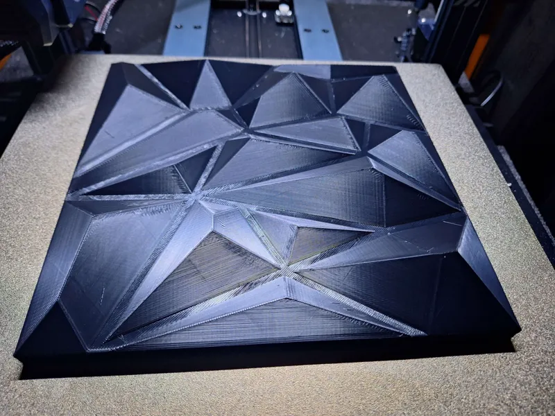 Geometric Shaped Wall Panel for Sound Insulation