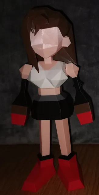 Tifa from Final Fantasy 7 (Multicolor)
