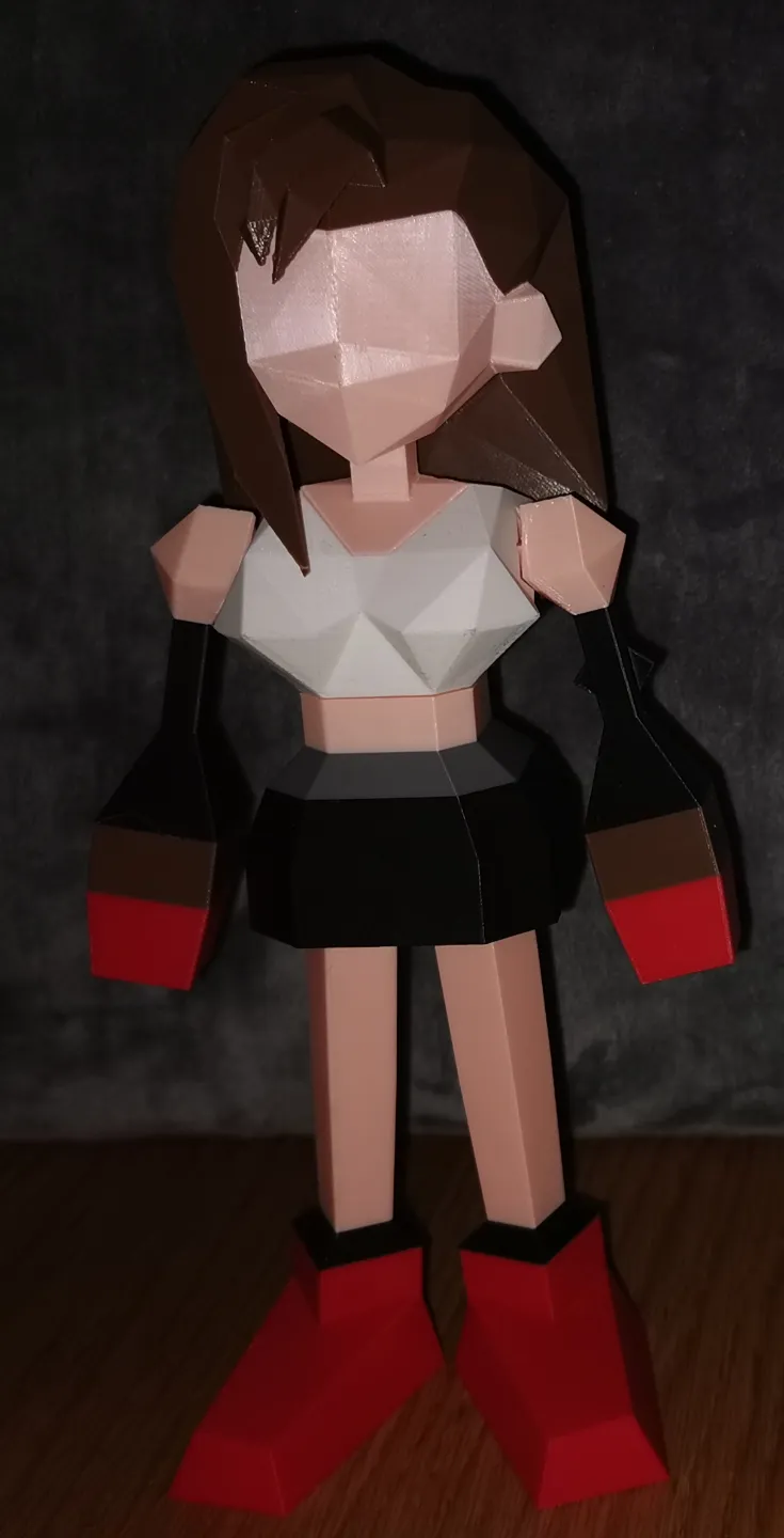 Tifa from Final Fantasy 7 (Multicolor)