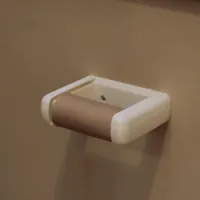 Dérouleur de papier toilette à ressort — photo 1