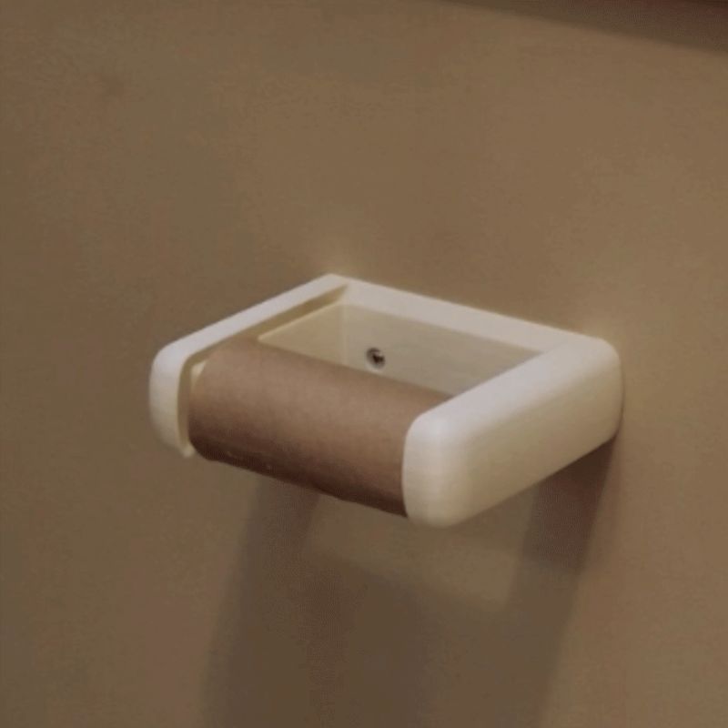 Springy Load-Toilet Paper Holder